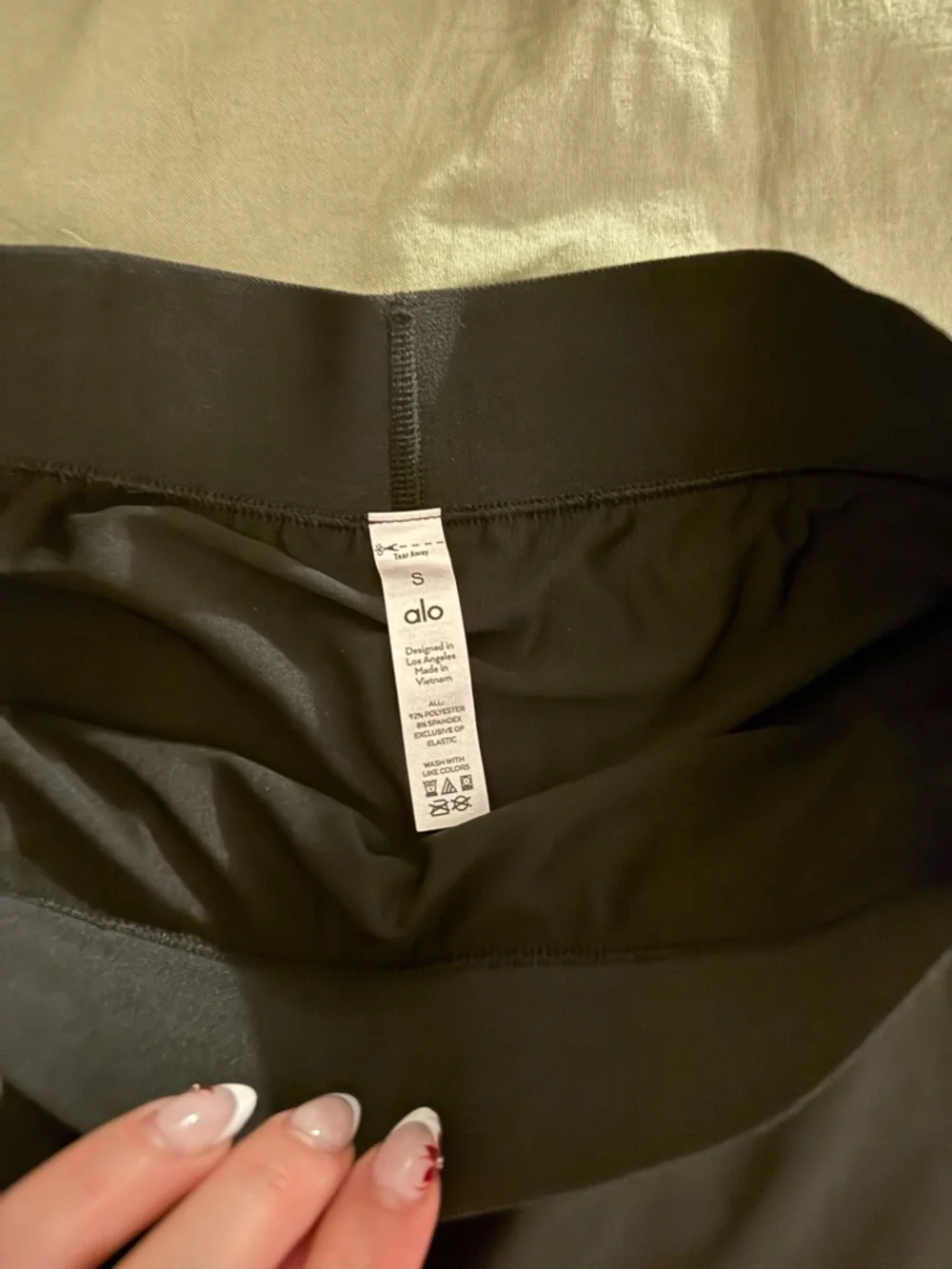 ALO Yoga Black Pleated Tennis Skort | Aces